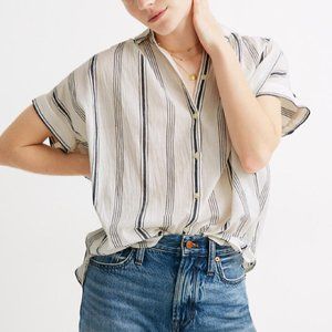 Madewell Central Shirt in Parkman Stripe